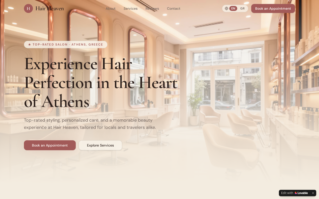 Hair Heaven project preview